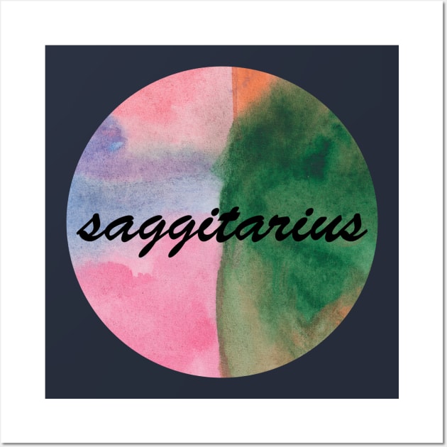 Saggitarius zodiac sign Wall Art by deadblackpony